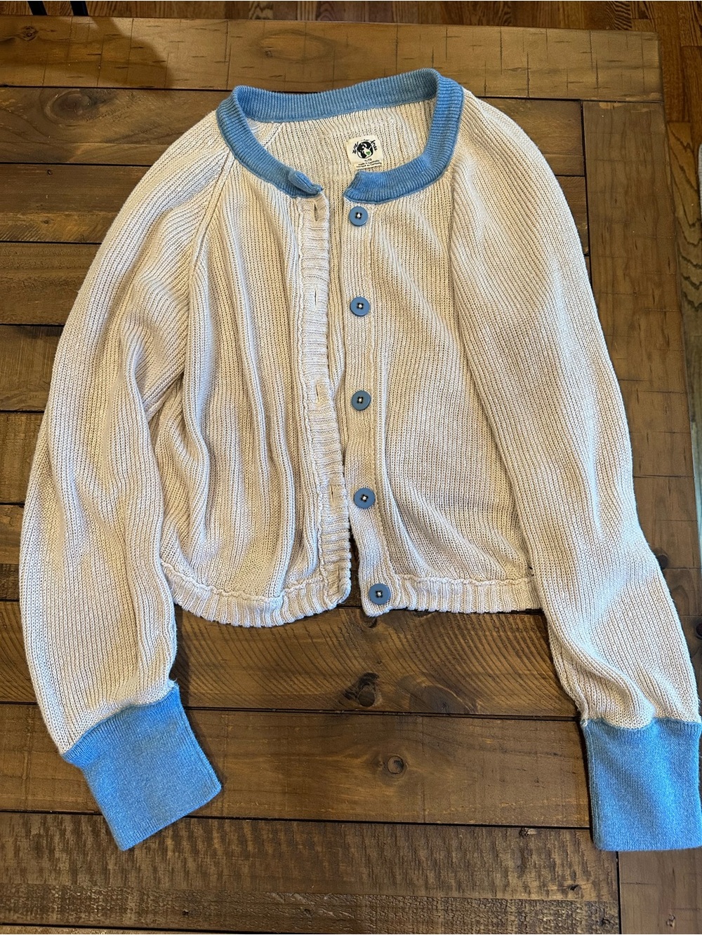 Free People We The Free Lili Linen Cardigan XL